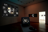 Anna Elisa Heine, Interaktive Installation SSWP in der Ausstellung digital - Junge Kunst III, Löwenpalais Berlin, 2001. Foto: Born/Heine 