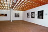 Ausstellung bildo intermedial, Akademie der Künste, Computerarbeiten  Thomas Born, Stephan Bohle. Rechts Camera occulta-Serie, Frank Paul (v.l.n.r.). 1994. 