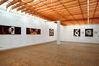 Ausstellung bildo intermedial, Akademie der Künste, Computerarbeiten Anna Elisa Heine, Thomas Born, Stephan Bohle (v.l.n.r.). Rechts Camera occulta-Serie, Frank Paul. 1994.   