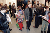 Ausstellungseröffnung Medienkunst im Wasserturm, Galerie Rössiger und Lindemuth, Berlin 1994.