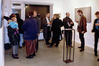 Ausstellungseröffnung Medienkunst im Wasserturm, Galerie Rössiger und Lindemuth, Berlin 1994.