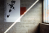 Ausstellung Variationen zum anonymen Bild - eine Epigenese, Galerie im Treppenhaus. Großvergrößerung (gleichzeitig Plakatmotiv): Dieter Jaufmann, 1990.