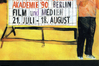 Katalogtitel Europäische Sommerakademie 90 Film und Medien, Berlin. 