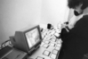 Storyboard-Entwicklung im bildo Studio 3, Althoffstraße 0, 1987 