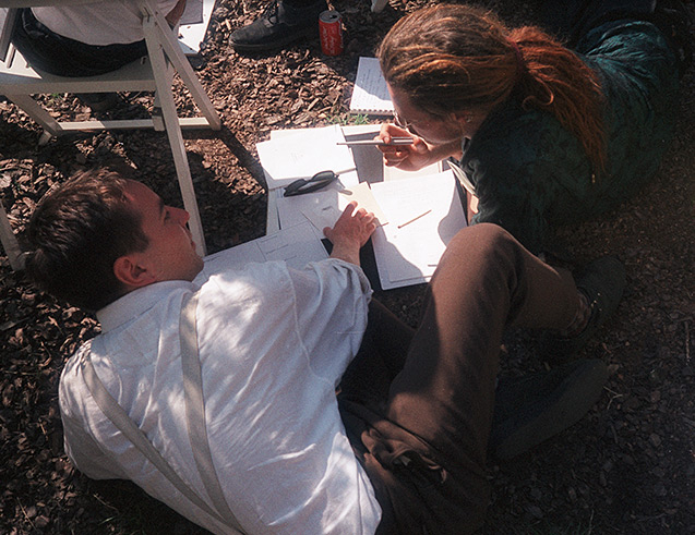 Galerie Bild 7 — Wahrnehmungs-Workshop (mit Reinhart Büttner), 1991
