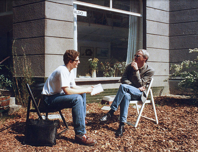 Galerie Bild 17 — Medientheorie-Sprechstunde bei Jochen Lingnau, 1990